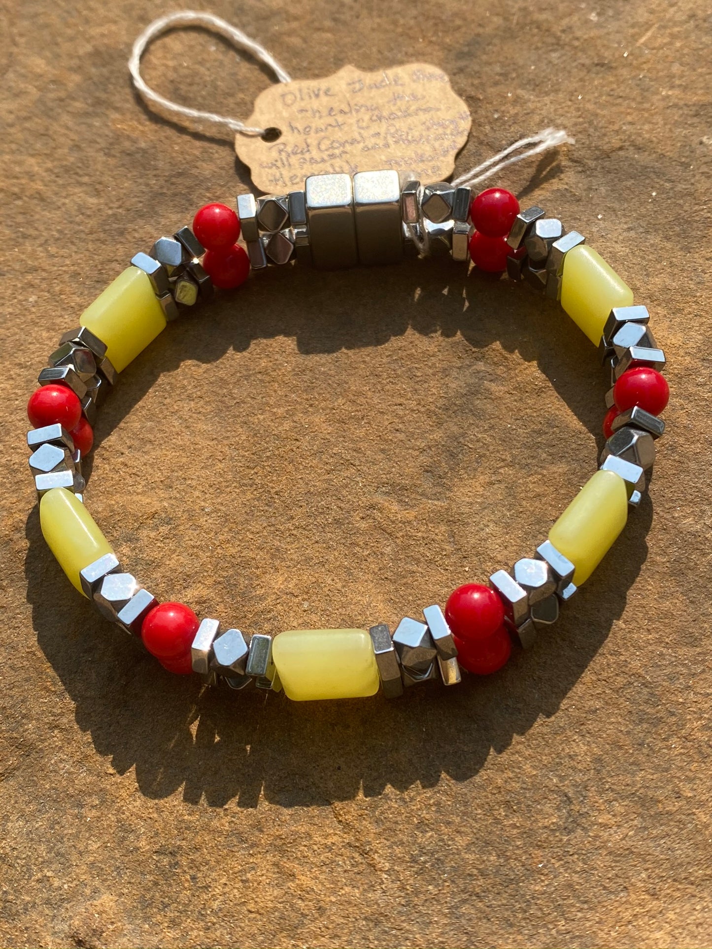 Double Banded Jade Bracelet