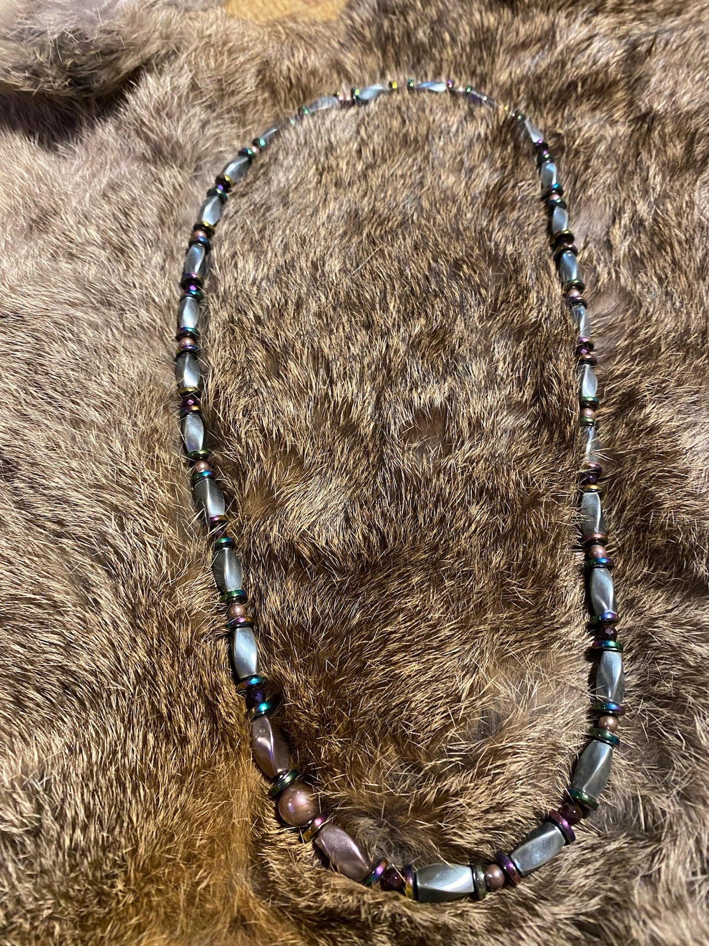 Magnetic Hematite Necklace